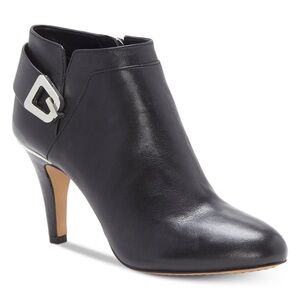 Like new! Vince Camuto Leather heeled buckle dress boots size 8.5